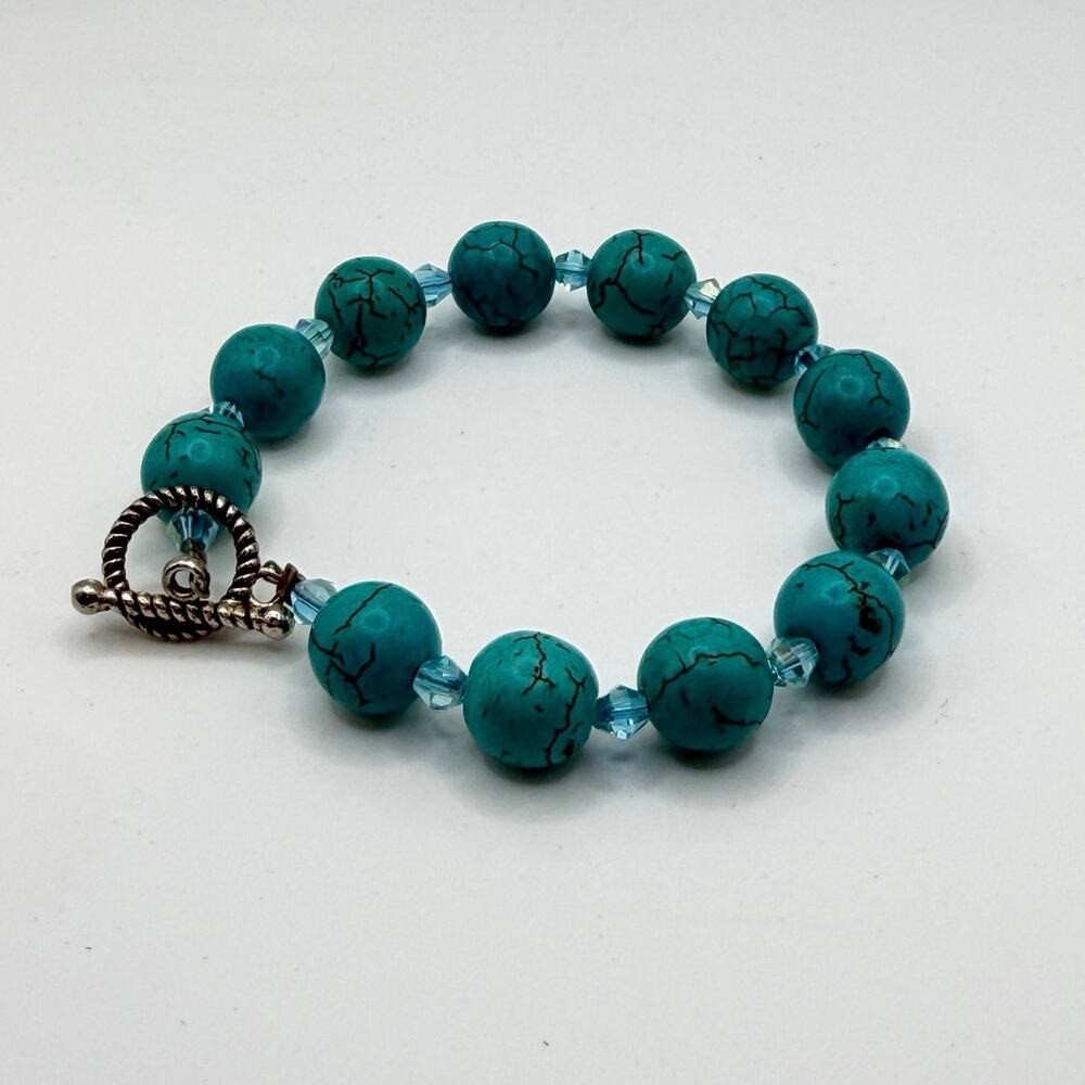 💙 Turquoise Bracelet Stack | 2pc Set - Picture 3 of 6